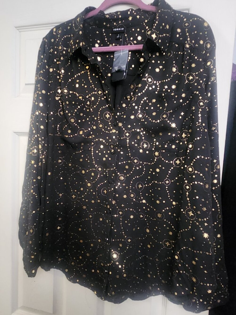Unique Torrid button up - Picture 5 of 6